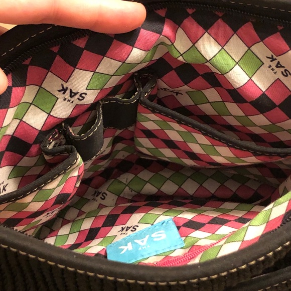 The Sak Black Knit Shoulder Bag - Picture 8 of 13